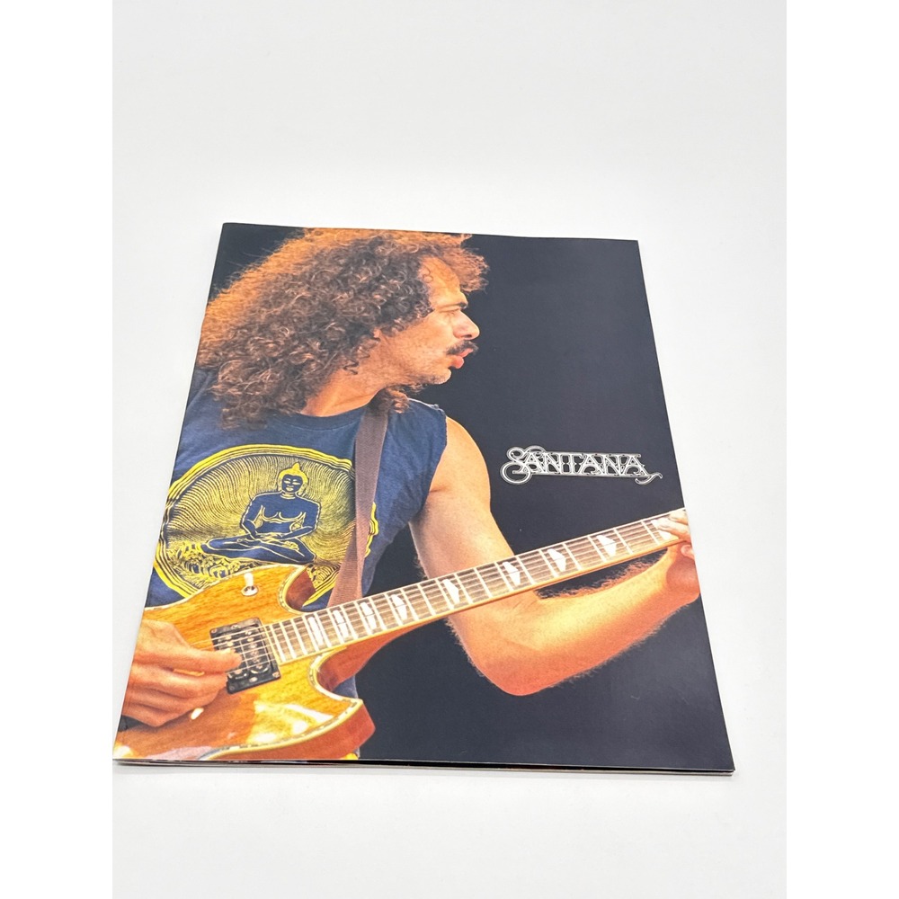 Vintage 1991 Santana Viva Santana 25-Year Celebration Japan Tour Program Booklet